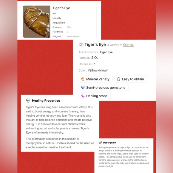 NWOT Tiger eye gemstone, stunning bracelet. Slightly adjustable. - Picture 16 of 16